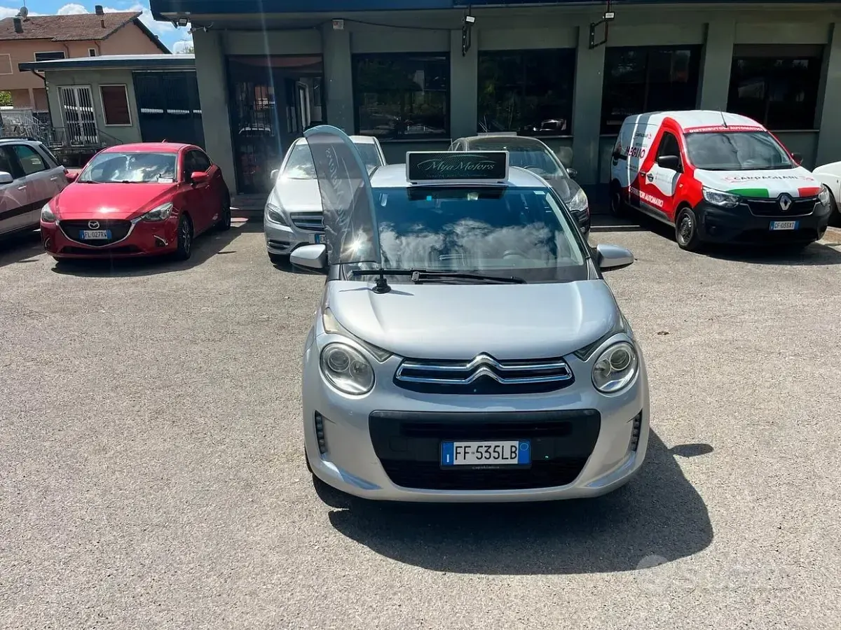 Usata Citroën C1 69 CV (50 kW) 2016 Grigio Utilitaria