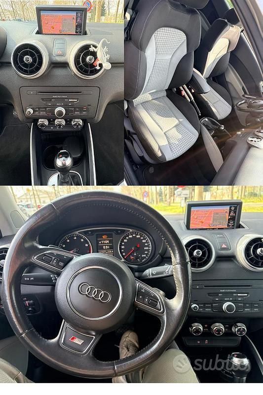 Usata Audi A1 Attraction 122 CV (89 kW) 2010 Nero Utilitaria