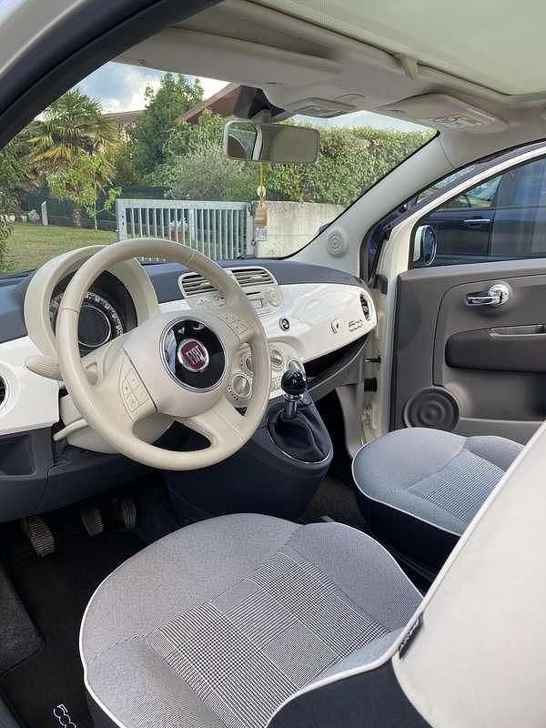 Usata Fiat 500 Lounge 69 CV (50 kW) 2016 Bianco Utilitaria