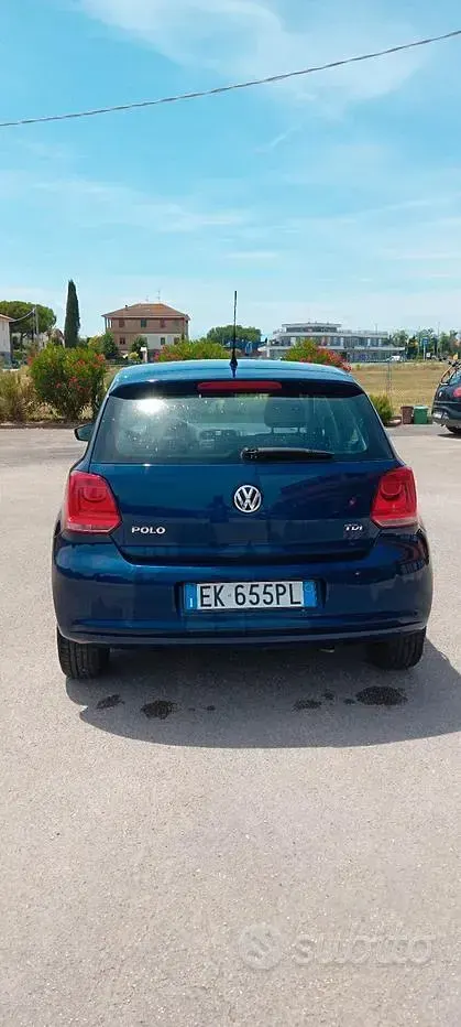 Usata VW Polo 75 CV (55 kW) 2012 Bluazzurro Utilitaria