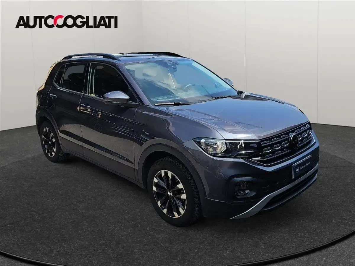 Usata VW T-Cross Style 110 CV (80 kW) 2023 Grigio SUV