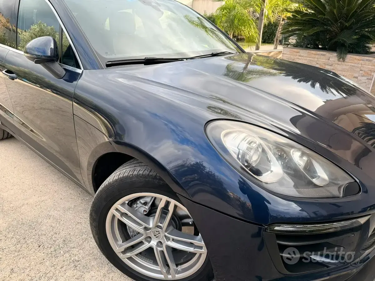 Usata Porsche Macan S 250 CV (183 kW) 2015 Blu SUV