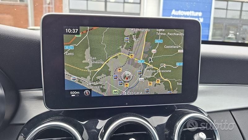 Usata Mercedes C220 Premium 170 CV (125 kW) 2014 Grigio Berlina