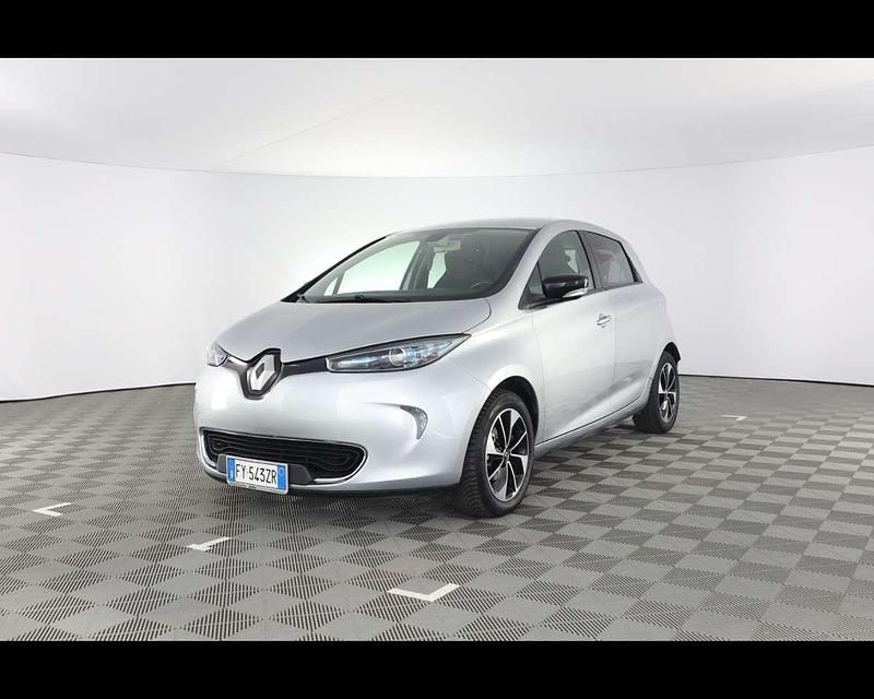 Usata Renault Zoe Intens 64 kW (88 CV) 2019 Grigio allegro Utilitaria