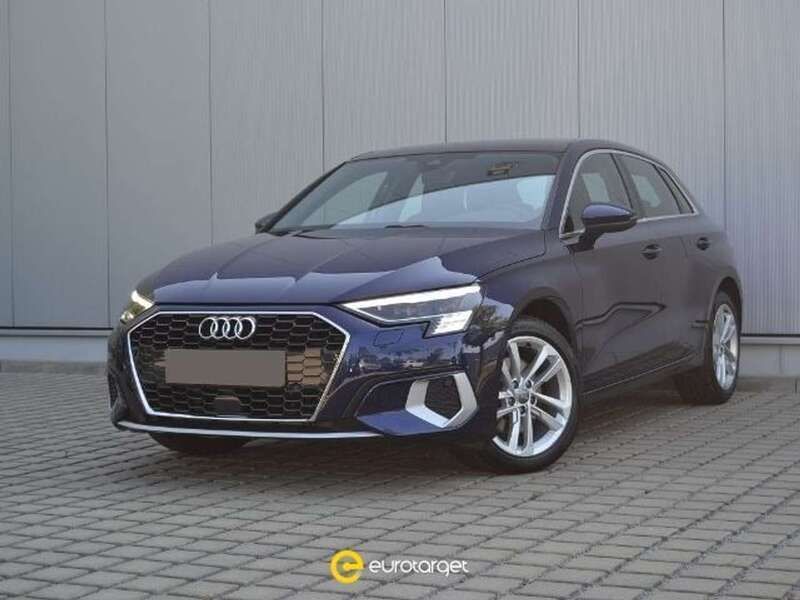 Usata Audi A3 Advanced 150 CV (110 kW) 2020 Blu/azzurro Berlina