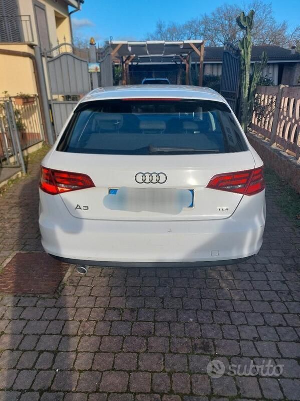 Usata Audi A3 105 CV (77 kW) 2015 Bianco Berlina