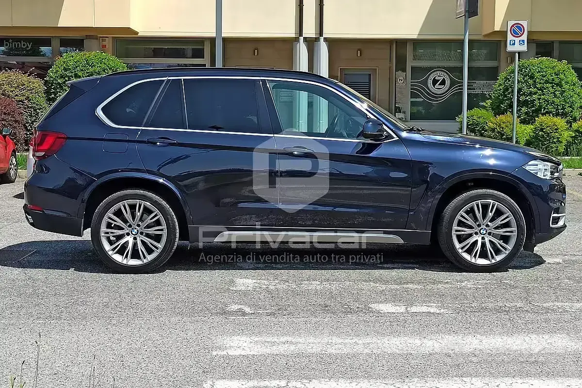 Usata BMW X5 Luxury Line 231 CV (169 kW) 2016 Blu SUV