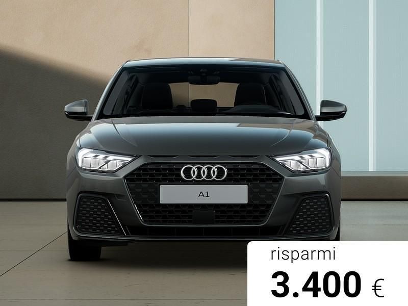 Nuova Audi A1 Sportback Business 116 CV (85 kW) 2026 Grigio chronos metallizzato Utilitaria