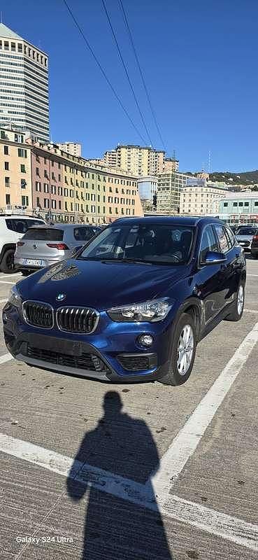Usata BMW X1 150 CV (110 kW) 2018 Blu/azzurro SUV