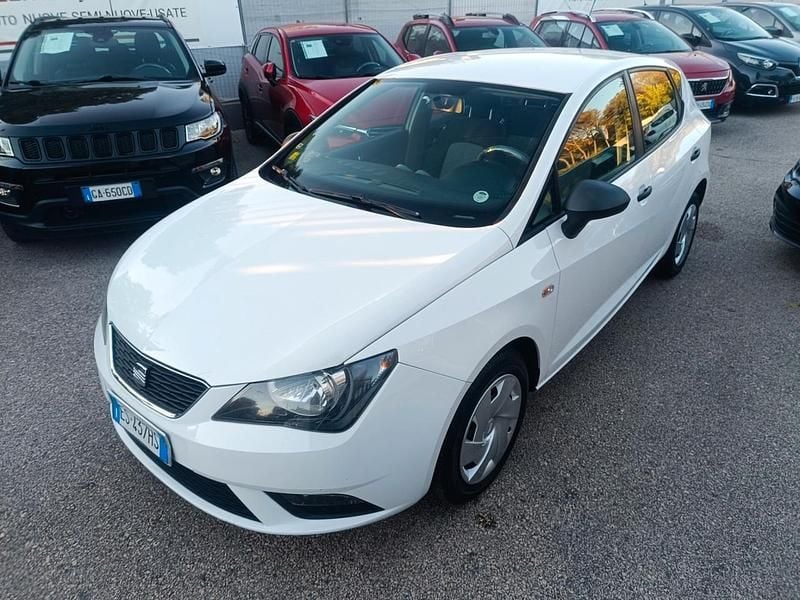 Usata Seat Ibiza Reference 82 CV (60 kW) 2013 Bianco Berlina
