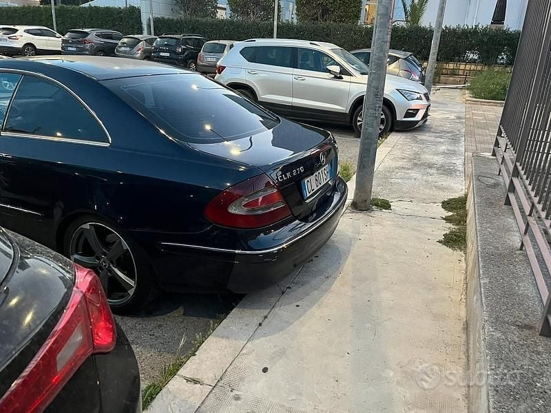 Usata Mercedes CLK270 2004 Blu