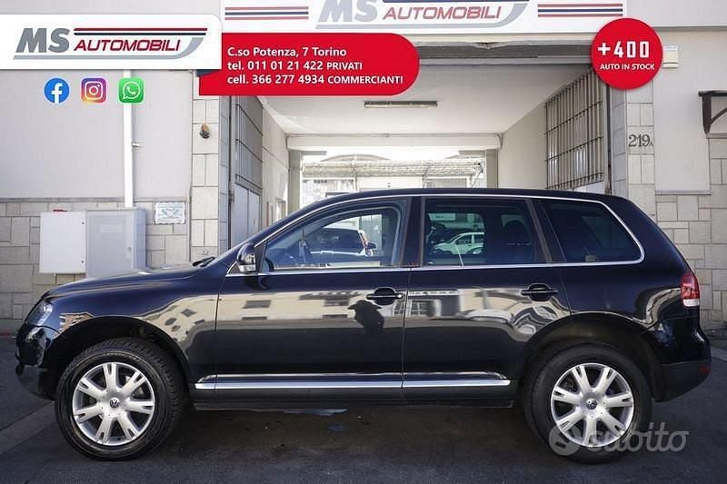 Usata VW Touareg Exclusive 174 CV (127 kW) 2006 Nero SUV