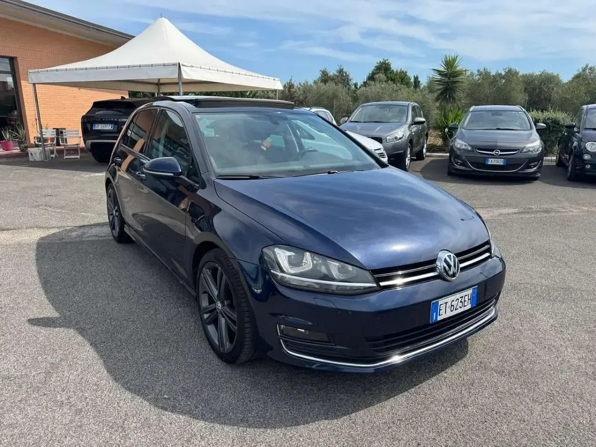 Usata VW Golf VII Highline 150 CV (110 kW) 2014 Blu/azzurro Berlina