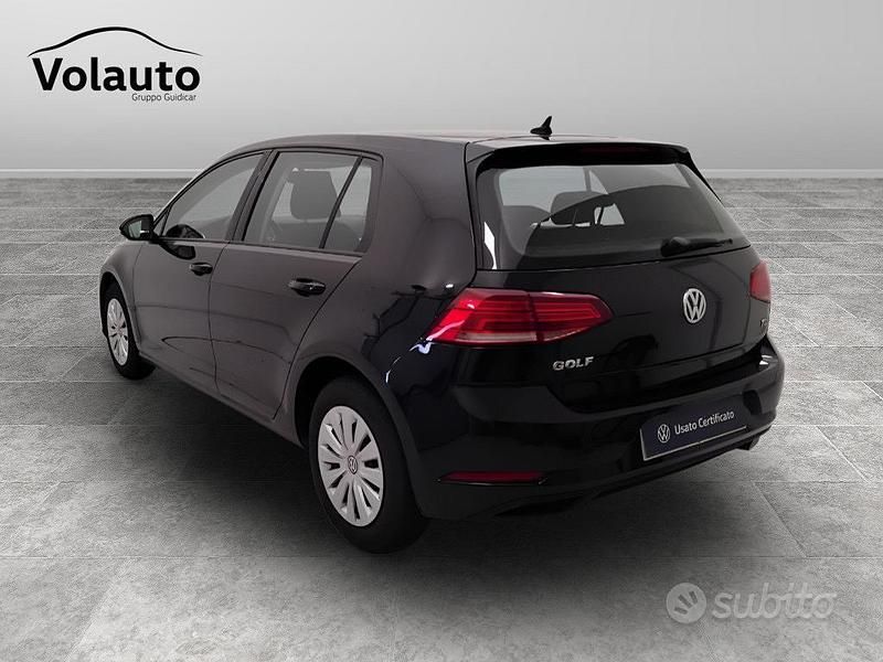 Usata VW Golf VII Trendline 90 CV (66 kW) 2017 Nero Berlina