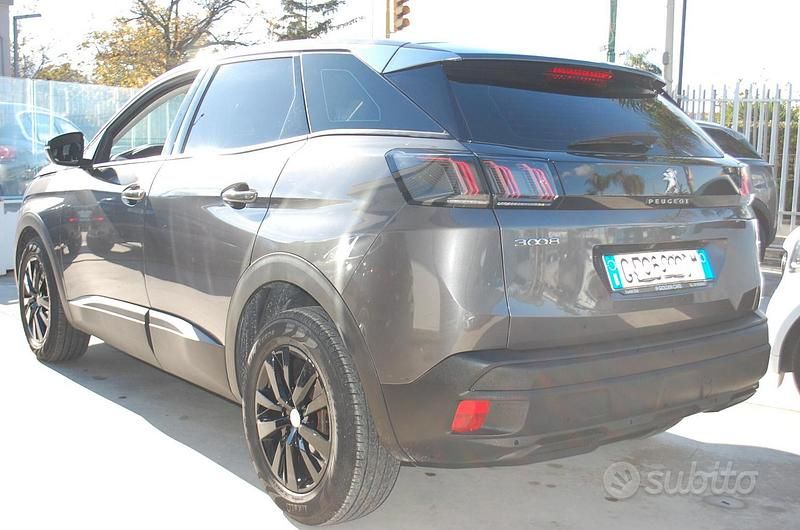 Usata Peugeot 3008 Active 131 CV (96 kW) 2021 Grigio SUV