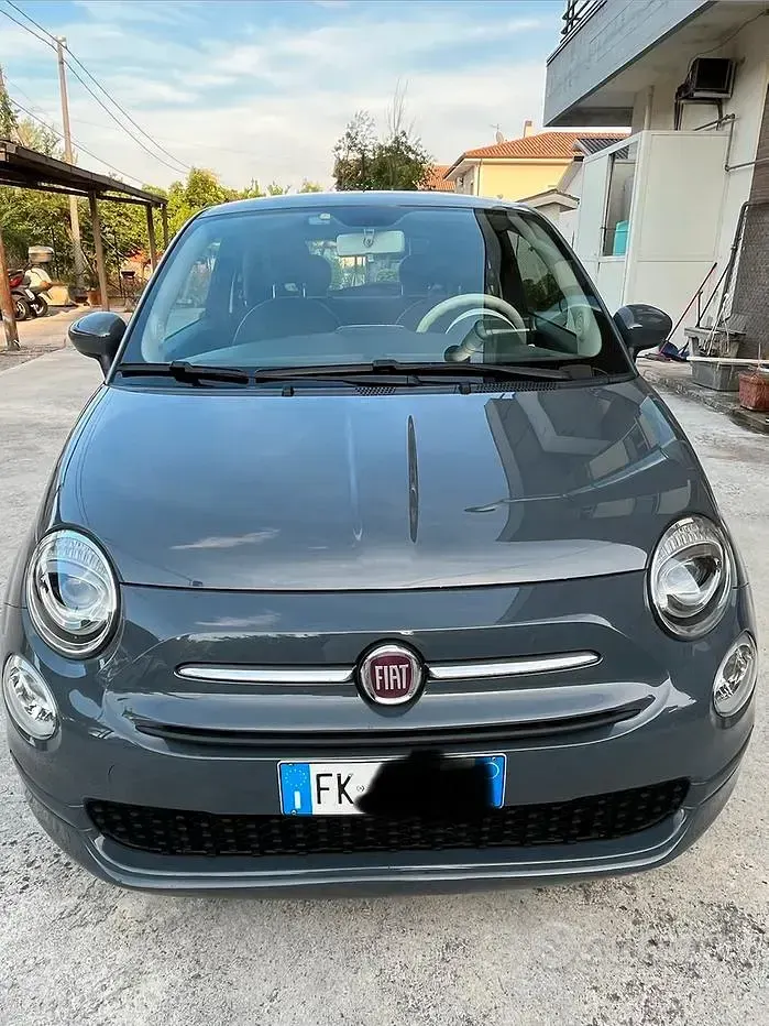 Usata Fiat 500 Pop 69 CV (50 kW) 2017 Grigio Utilitaria