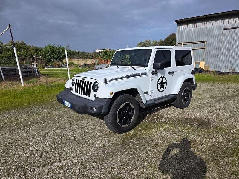 Usata Jeep Wrangler Sahara 200 CV (147 kW) 2014 Bianco SUV