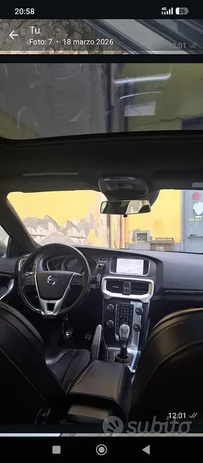 Usata Volvo V40 2014 Nero Berlina