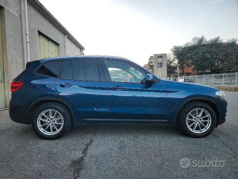 Usata BMW X3 Advantage 190 CV (139 kW) 2021 Blu SUV