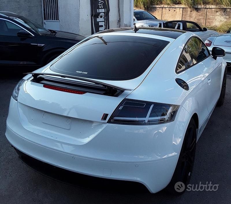 Usata Audi TT S-Line 200 CV (147 kW) 2009 Bianco Coupé
