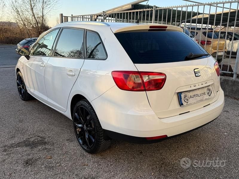 Usata Seat Ibiza Style 75 CV (55 kW) 2012 Bianco Berlina