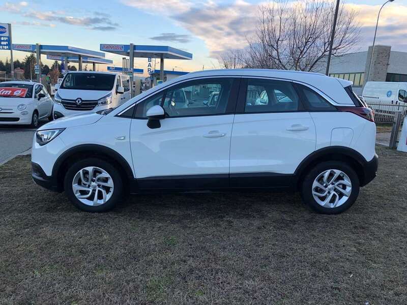 Usata Opel Crossland X Design Edition 102 CV (75 kW) 2018 Bianco SUV