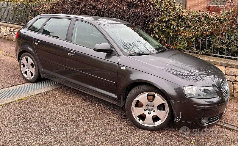 Usata Audi A3 Ambition 170 CV (125 kW) 2007 Grigio Berlina