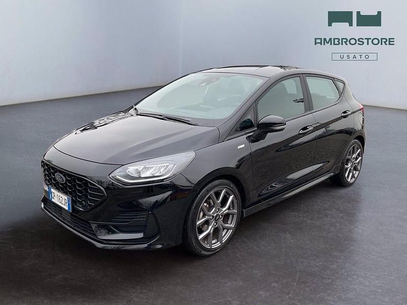 Usata Ford Fiesta ST-Line 125 CV (91 kW) 2023 Nero Utilitaria