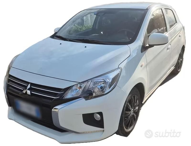 Usata Mitsubishi Space Star 80 CV (58 kW) 2022 Bianco Utilitaria