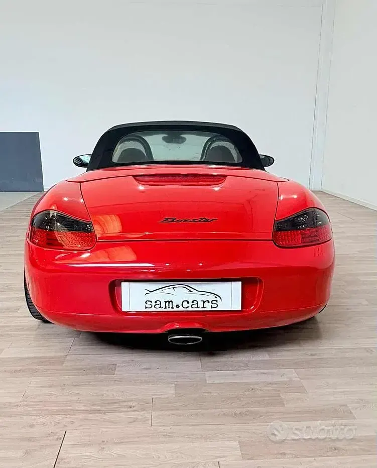 Usata Porsche Boxster 204 CV (150 kW) 1997 Rosso Cabrio