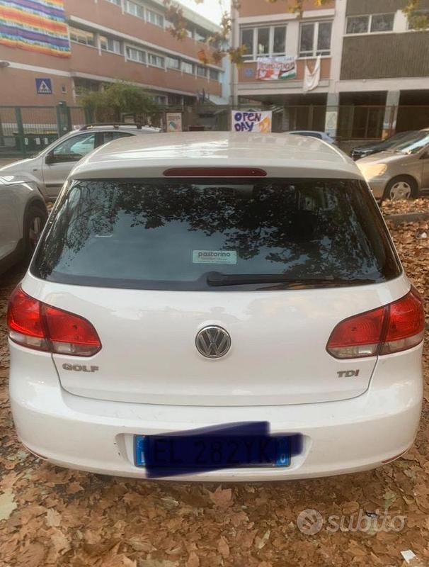 Usata VW Golf VII 2012 Bianco Berlina