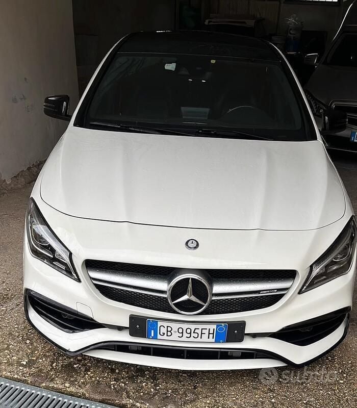 Usata Mercedes CLA45 AMG AMG 381 CV (280 kW) 2016 Bianco Station wagon