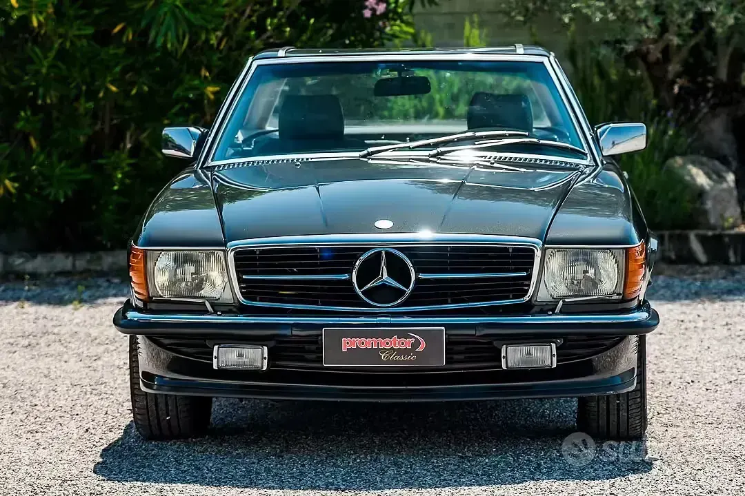 Usata Mercedes SL420 218 CV (160 kW) 1988 Grigio Cabrio