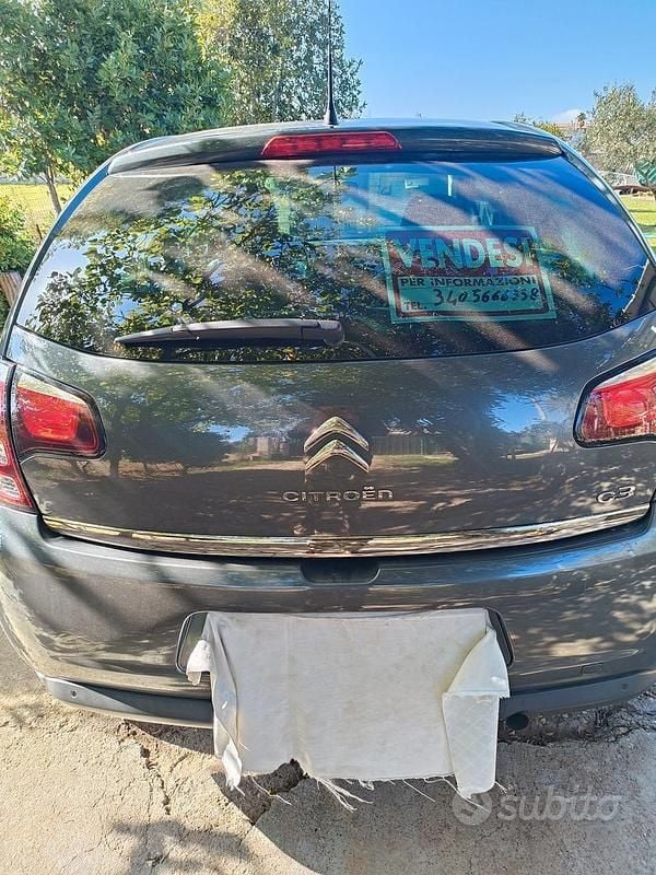 Usata Citroën C3 2016 Grigio Utilitaria
