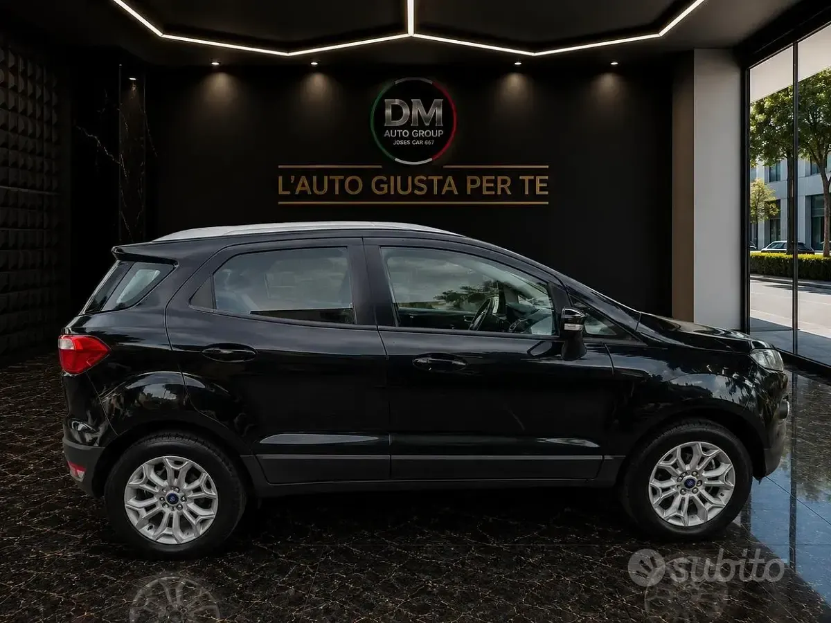Usata Ford Ecosport Titanium 95 CV (69 kW) 2017 Nero SUV