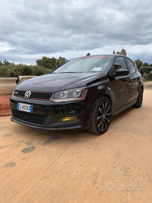 Usata VW Polo GTI 180 CV (132 kW) 2011 Nero Utilitaria