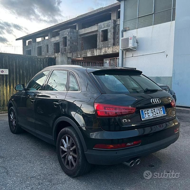 Usata Audi Q3 Sport 184 CV (135 kW) 2016 Nero SUV