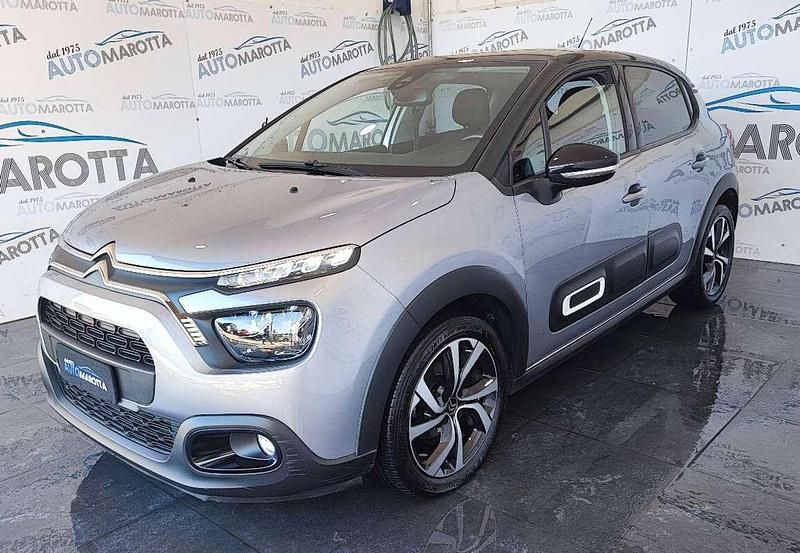 Grigio chiaro Usata 2021 Citroën C3 PureTech Due volumi | 13.900 € (Cara) - Immagine 1/4