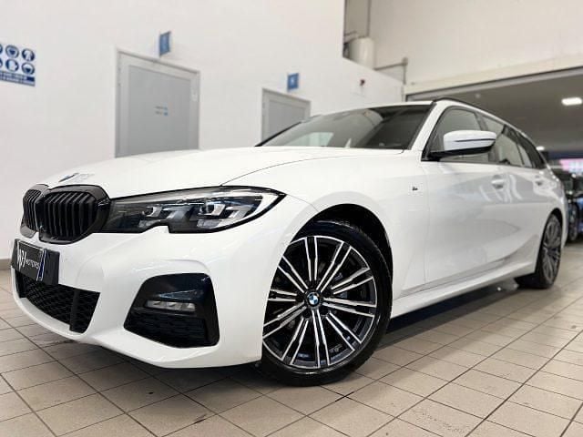 Usata BMW 320e M Sport 190 CV (139 kW) 2021 Bianco Station wagon