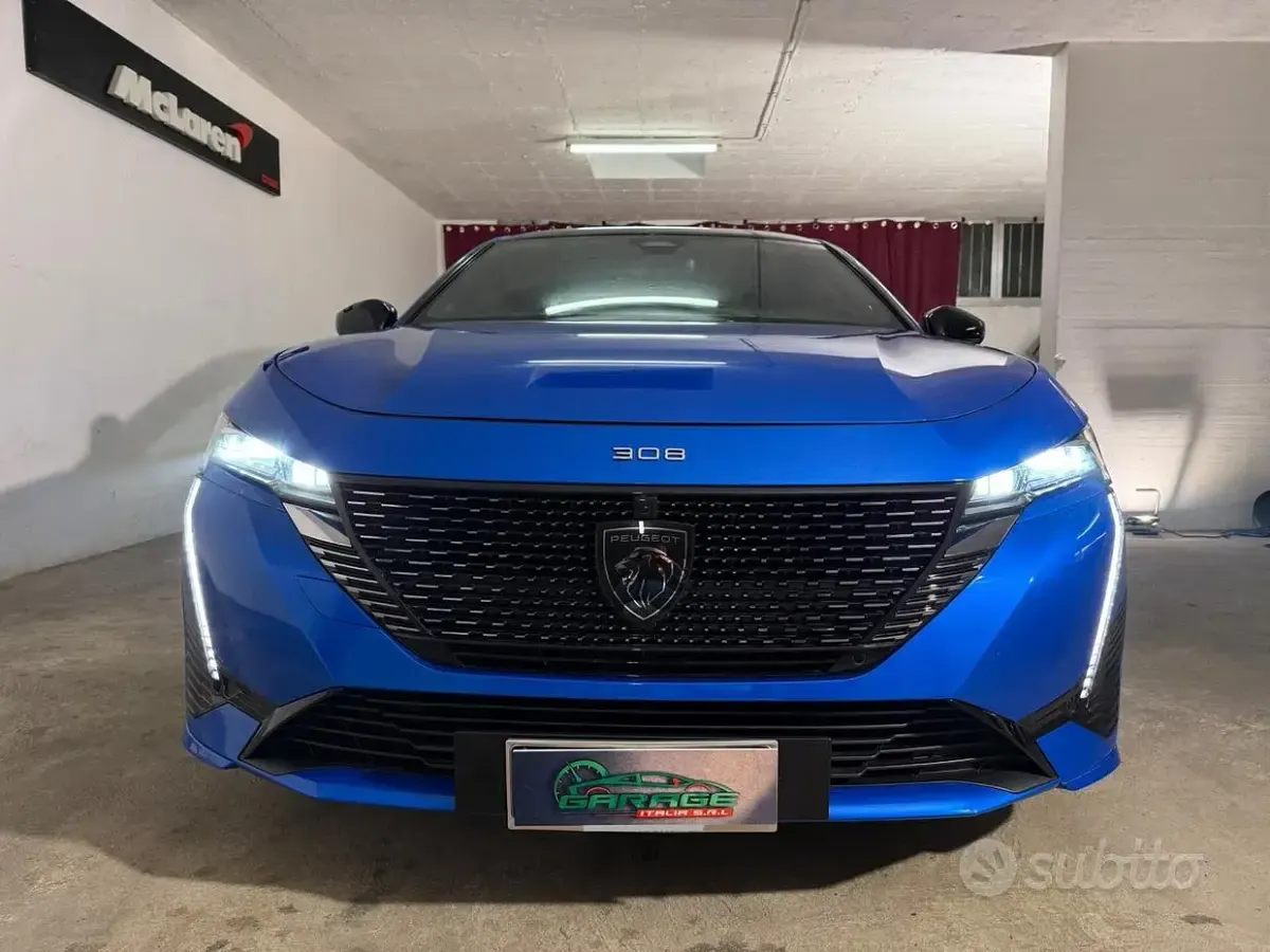 Usata Peugeot 308 GT 131 CV (96 kW) 2022 Blu Berlina