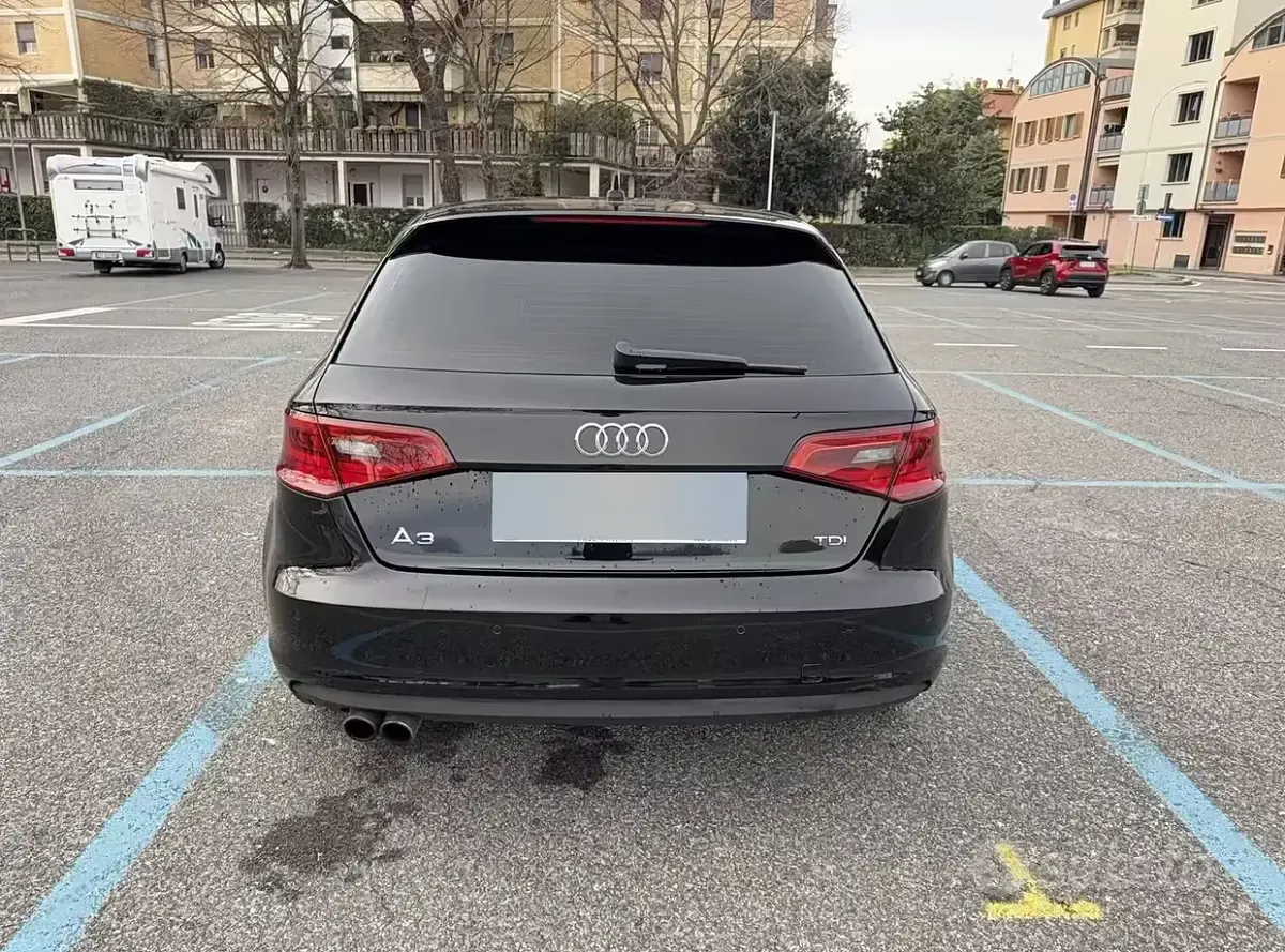 Usata Audi A3 150 CV (110 kW) 2016 Nero Berlina