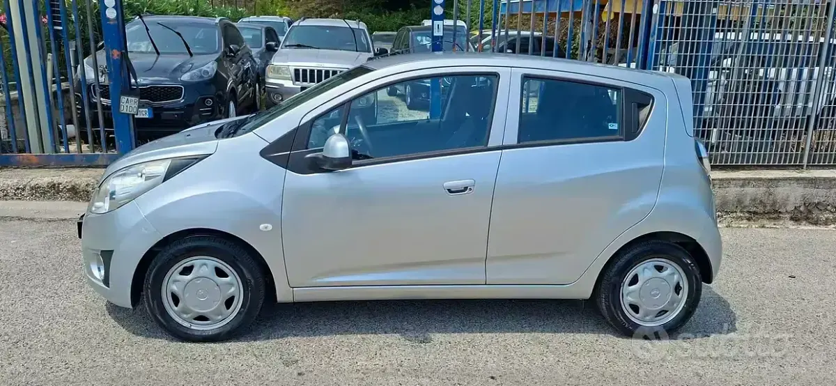Usata Chevrolet Spark LT 68 CV (50 kW) 2012 Grigio Utilitaria