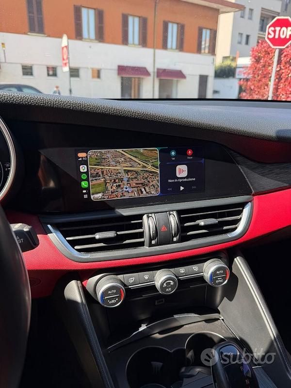 Usata Alfa Romeo Giulia 190 CV (139 kW) 2019 Bianco Berlina