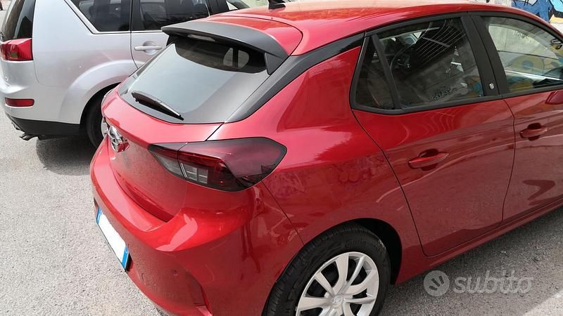 Usata Opel Corsa-e 100 kW (136 CV) 2021 Rosso Utilitaria