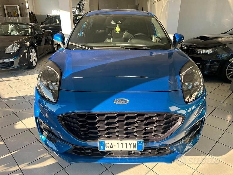 Usata Ford Puma ST-Line 125 CV (91 kW) 2020 Blu SUV