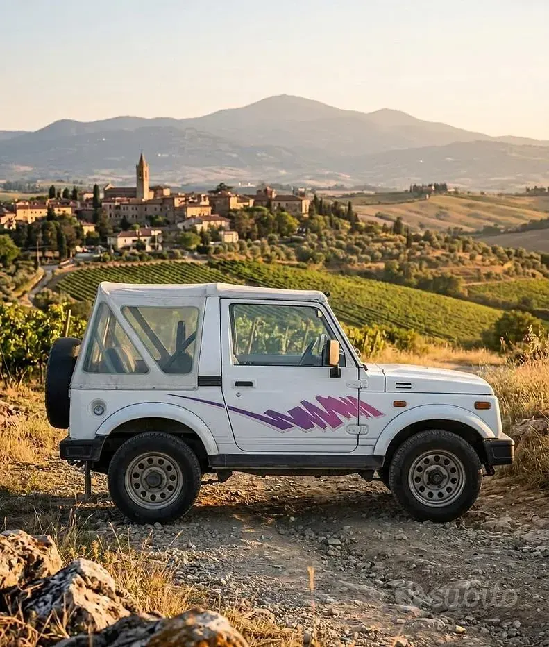 Usata Suzuki Samurai 69 CV (50 kW) 1998 Bianco SUV