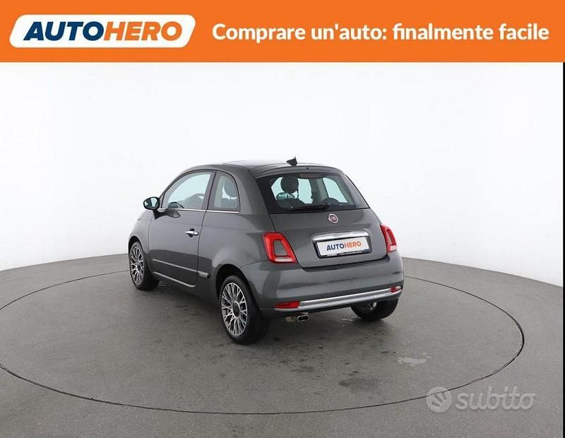 Usata Fiat 500 Lounge 70 CV (51 kW) 2018 Grigio Utilitaria