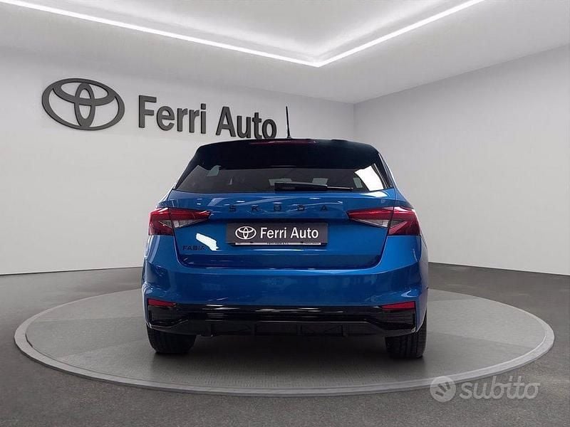 Usata Skoda Fabia Monte Carlo 150 CV (110 kW) 2025 Blu Berlina