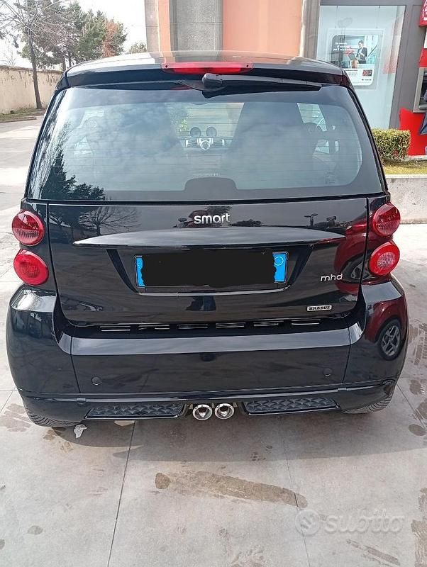 Usata Smart ForTwo Coupé Brabus Xclusive 98 CV (72 kW) 2011 Nero Coupé