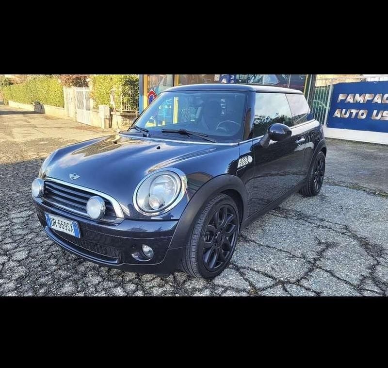 Begagnad Mini ONE 80 HK (58 kW) 2010 Blå Halvkombi